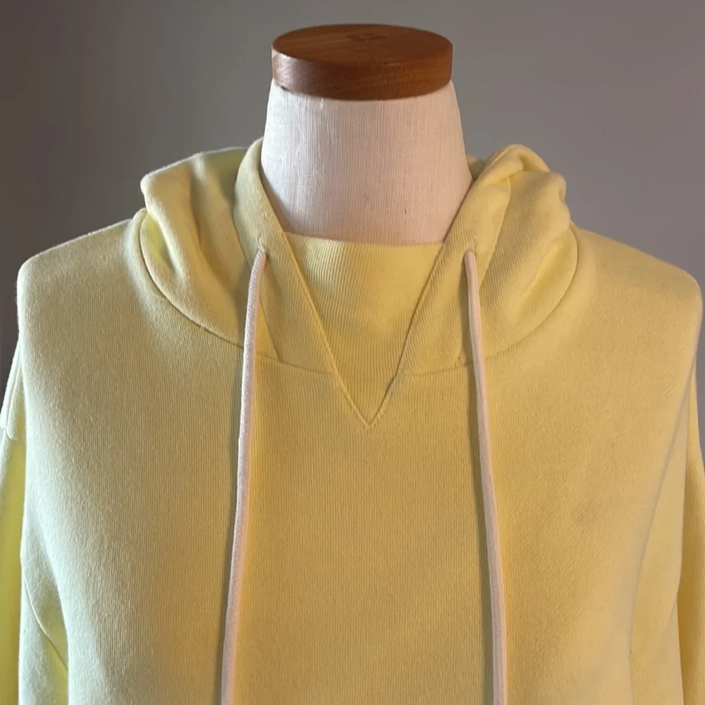 John Elliott premium French Terry oversized hoodie pullover side zips cotton XS - Picture 3 of 11